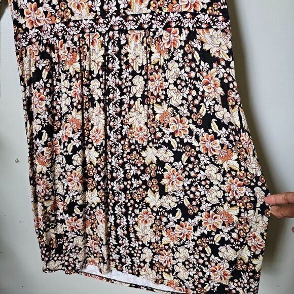 EUC J. JILL FLORAL 3/4 SLEEVES SOFT BABY DOLL DRESS SIZE SMALL WOMENS - Picture 10 of 16